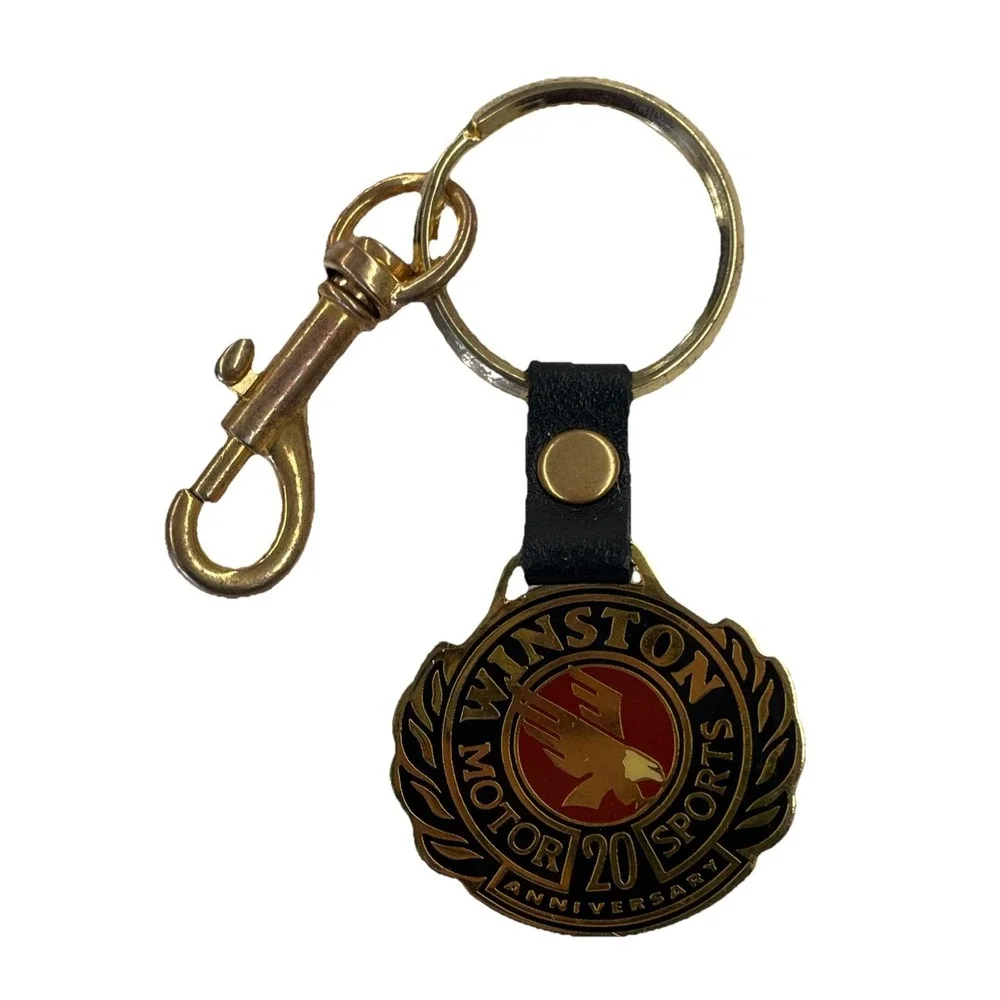 Winston Motor Sports 20th Anniversary Key Chain